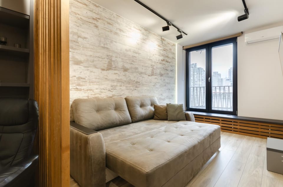 Living room, Seating area, air conditioner