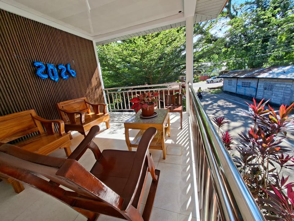 Property building, Day, Garden, View (from property/room), Balcony/Terrace, Dining area, Garden view, Internal: Not applicable to any particular room