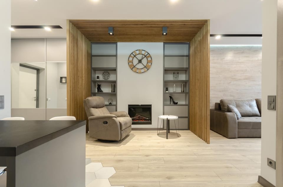 Living room, Seating area, fireplace