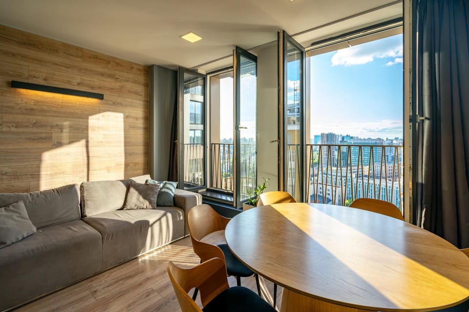 View (from property/room), Living room, Dining area