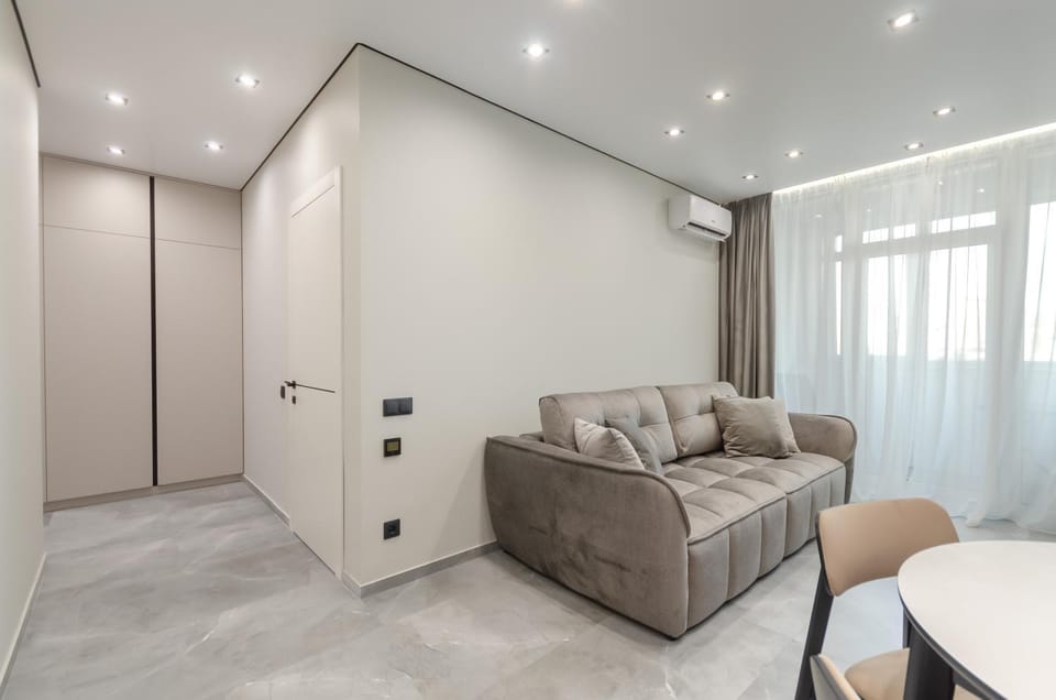 Living room, air conditioner