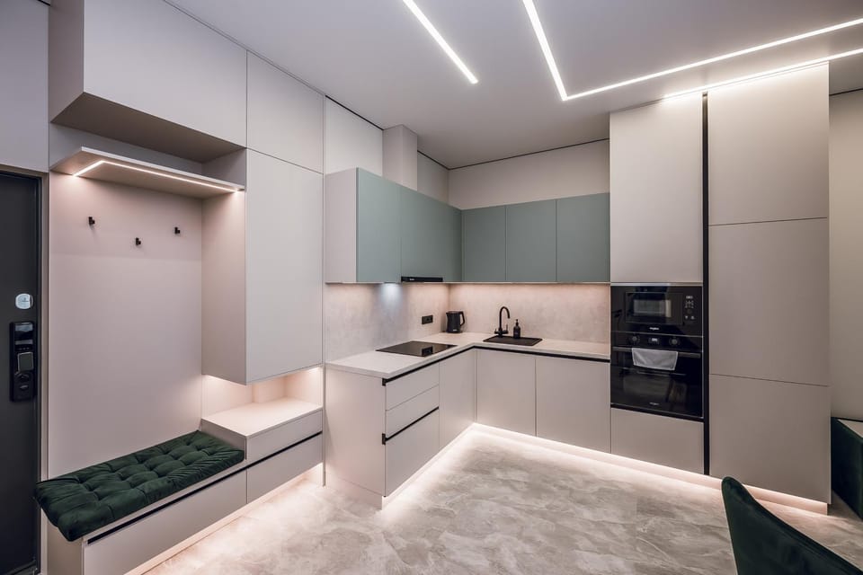 microwave, oven, pet friendly, stove, kitchen