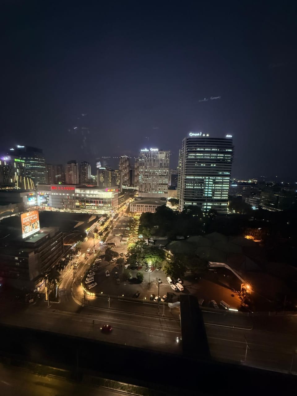 Night, City view