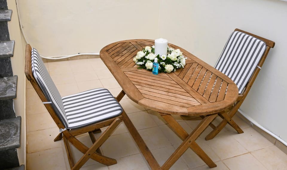 Garden view, furniture