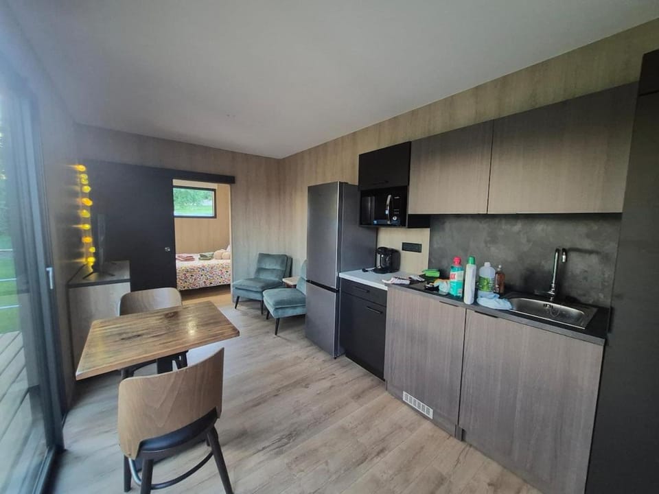Kitchen or kitchenette, Dining area