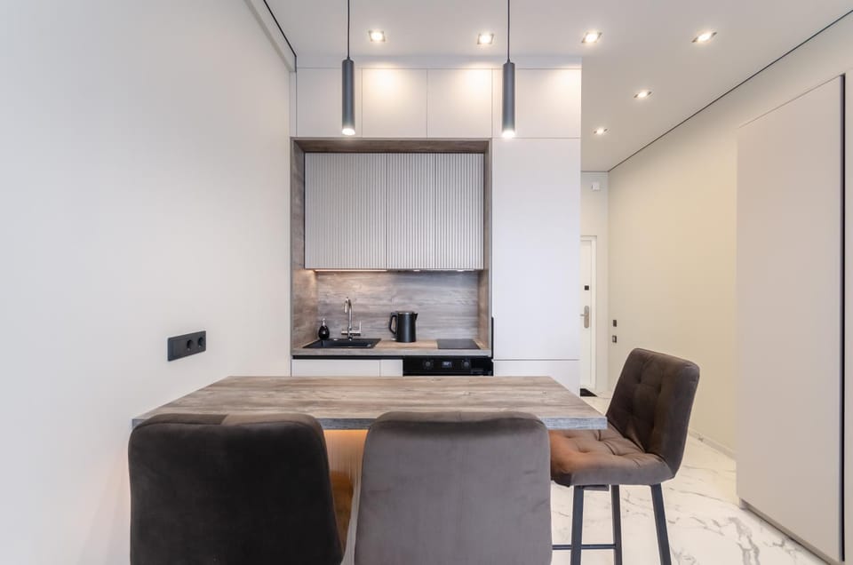 Kitchen or kitchenette, Dining area, pet friendly, stove