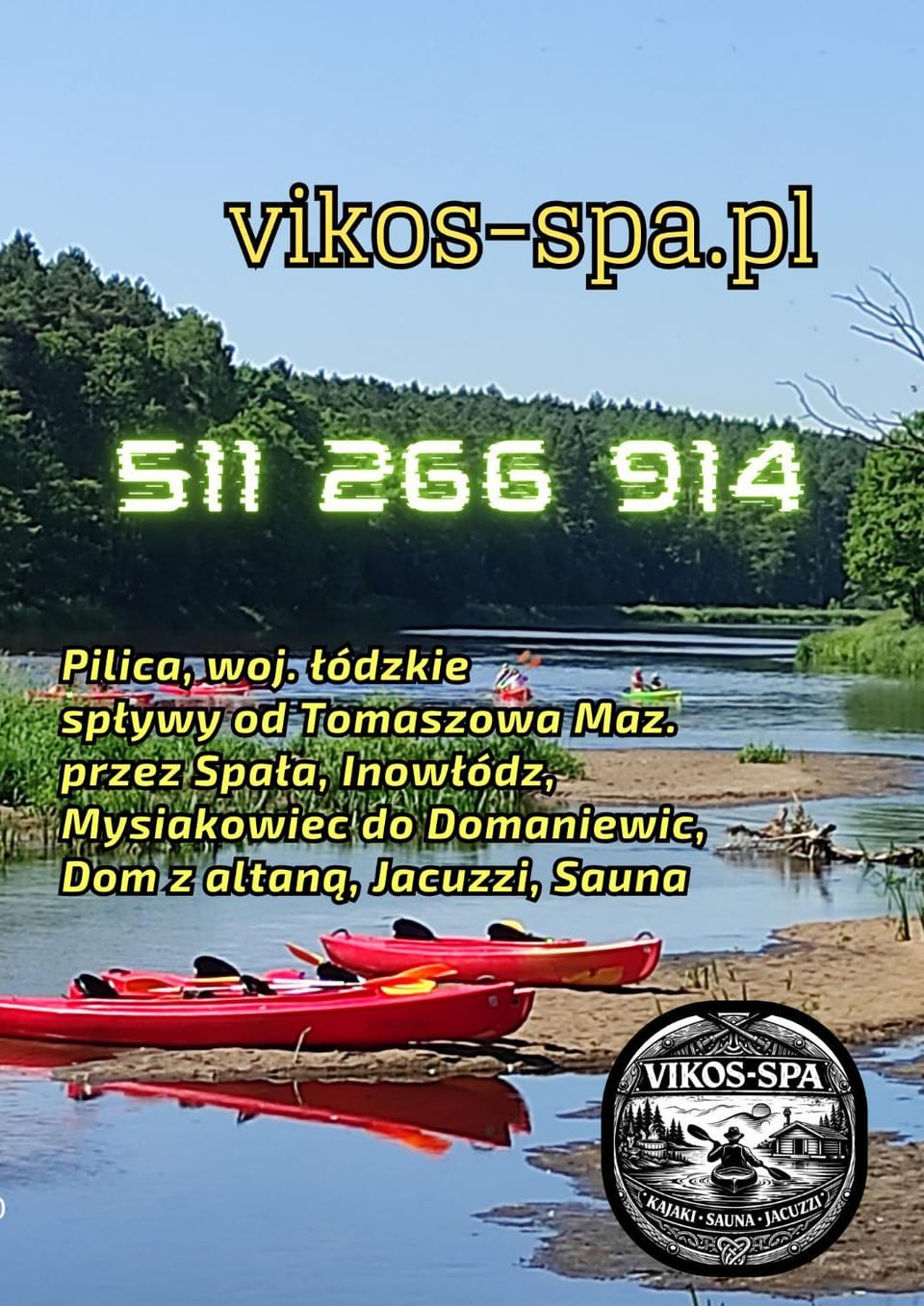 Natural landscape, Activities, River view