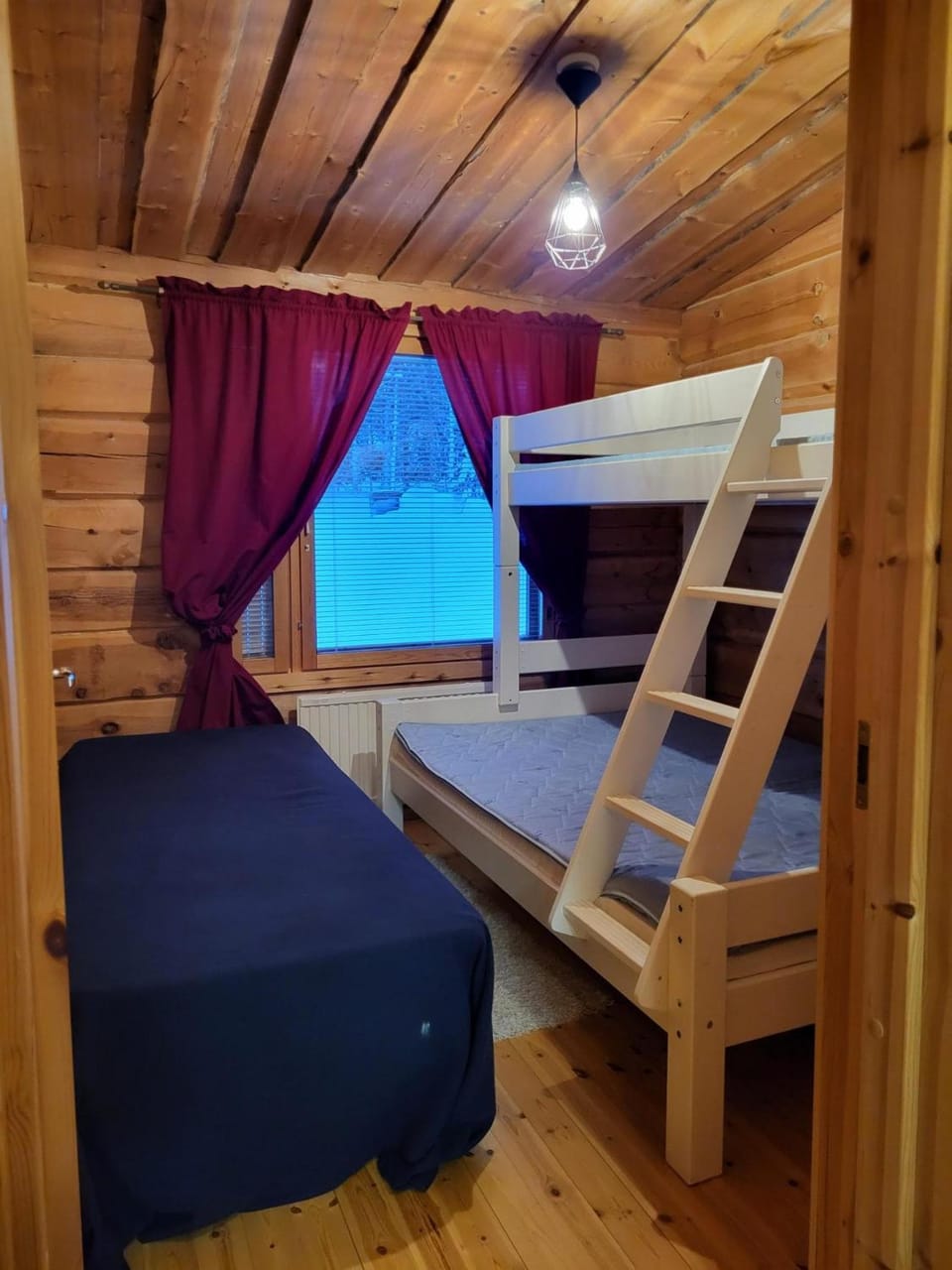 Photo of the whole room, Bedroom, bunk bed