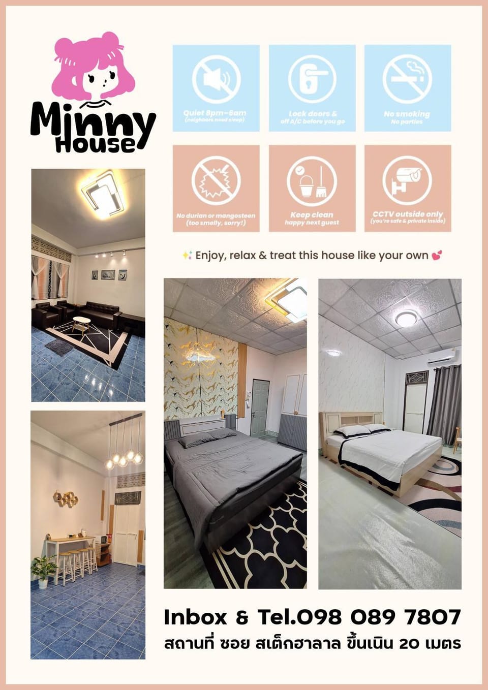 Minny Home Stay Apartment in Thailand
