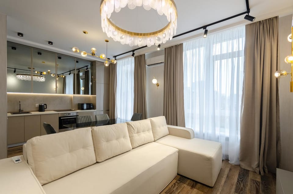 Seating area, pet friendly