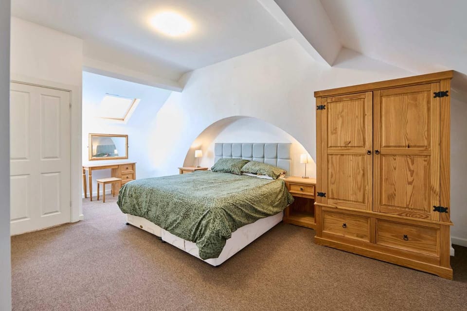 Bed, Bedroom, wardrobe