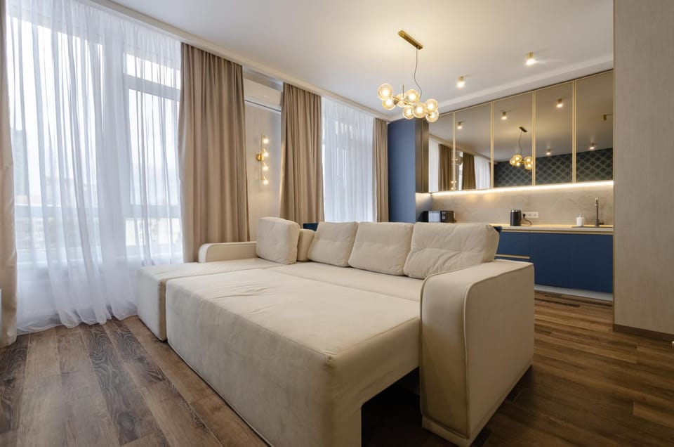 Living room, air conditioner