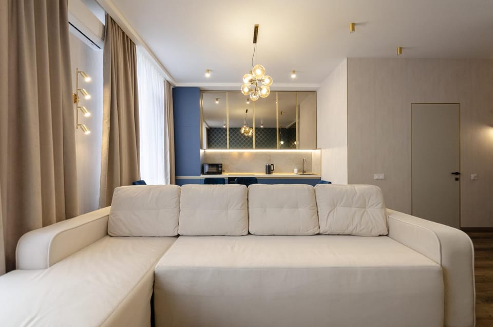 Living room, air conditioner