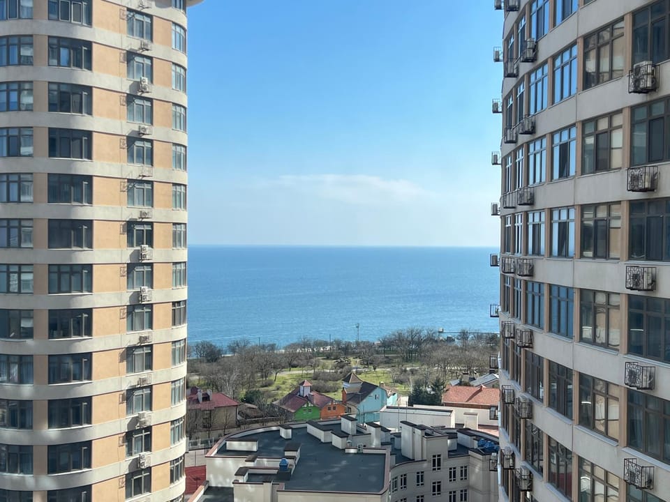 Bird's eye view, Sea view