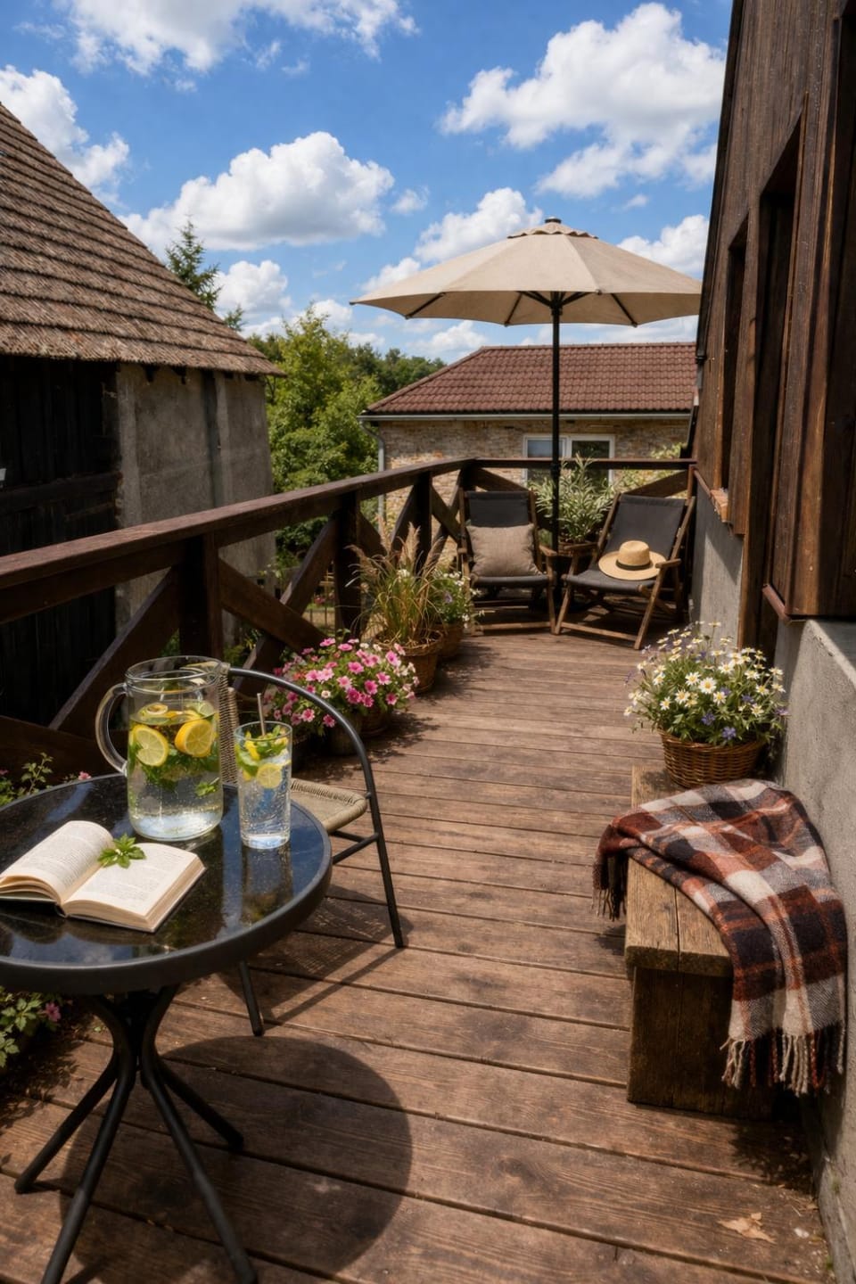 View (from property/room), Balcony/Terrace, Balcony/Terrace, Seating area, Garden view