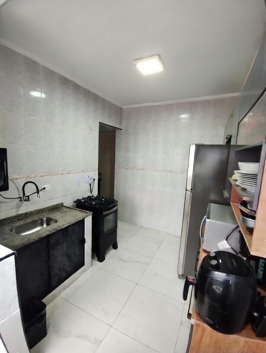 Frente Mar com 2 quartos e Piscina Até 8 Pessoas Apartment in State of São Paulo