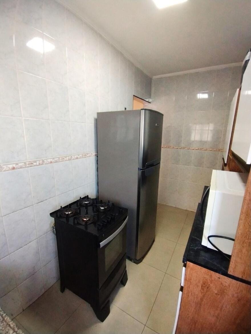 Frente Mar Incrível com 2 Quartos, uma Suíte e Piscina para 8 pessoas Apartment in State of São Paulo