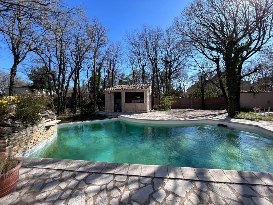 Day, Garden, Pool view, Swimming pool, sunbed