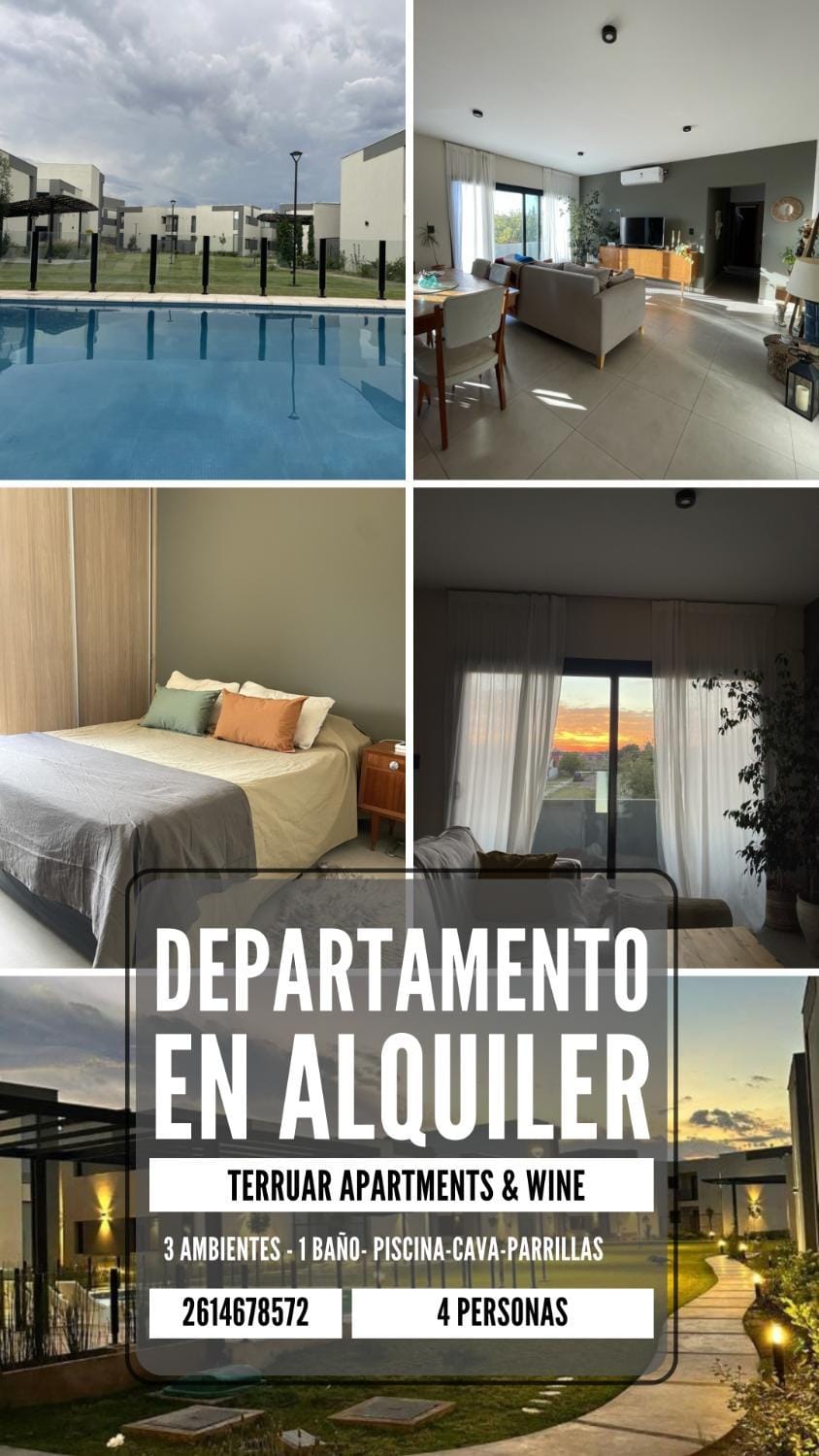 Terruar Wine Apartment in Luján de Cuyo