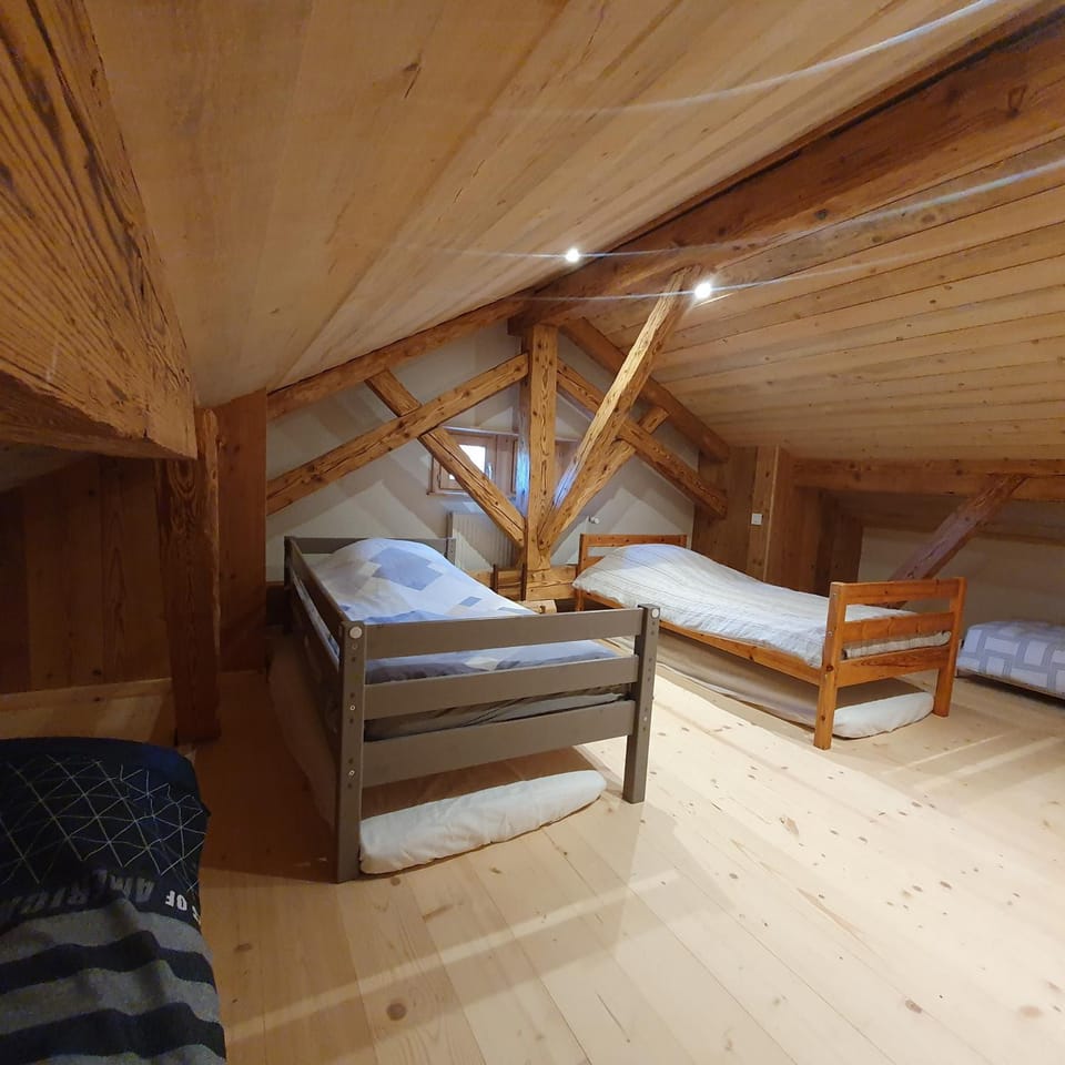 Property building, Living room, Bedroom