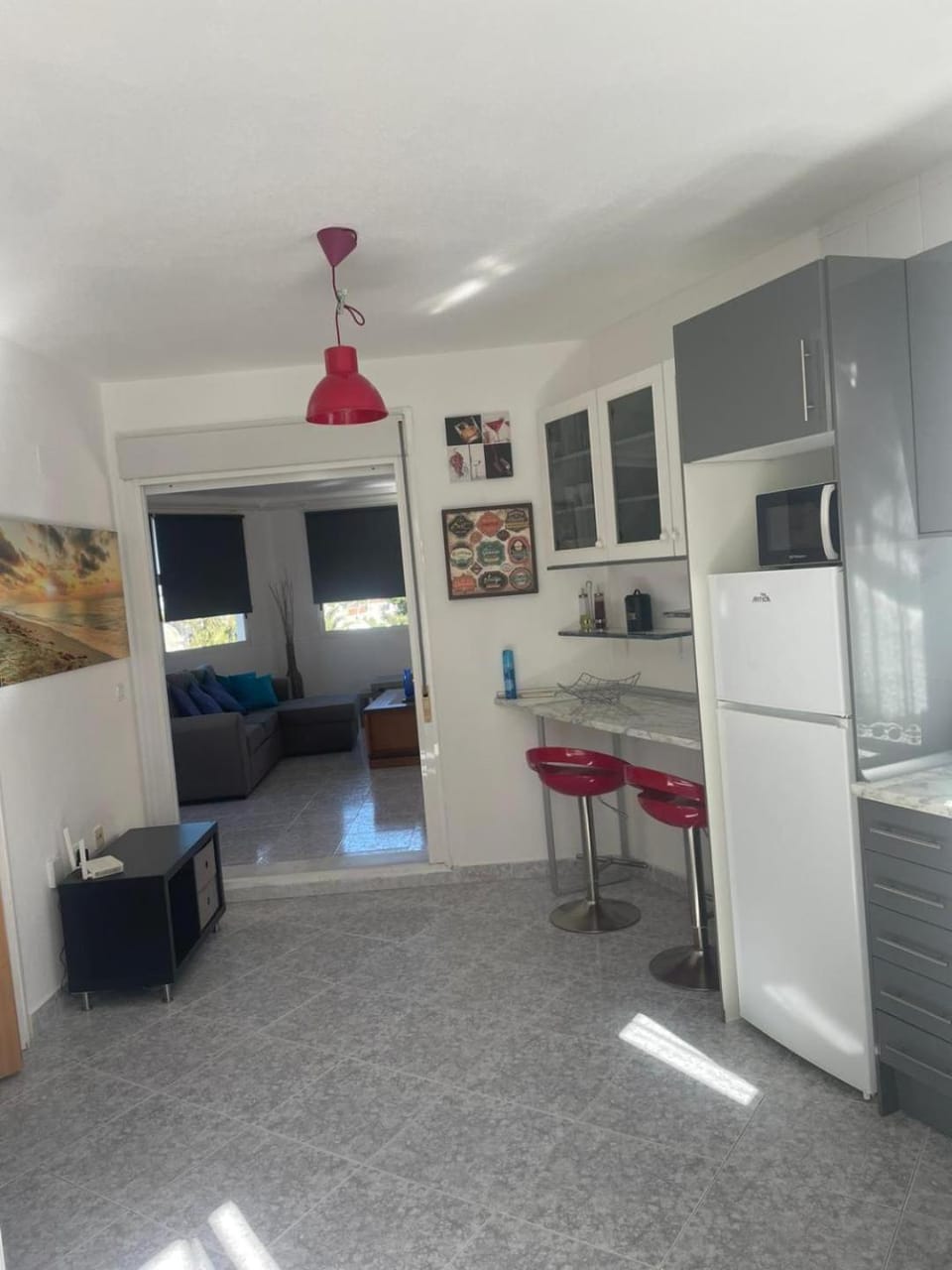 Kitchen or kitchenette, oven, stove