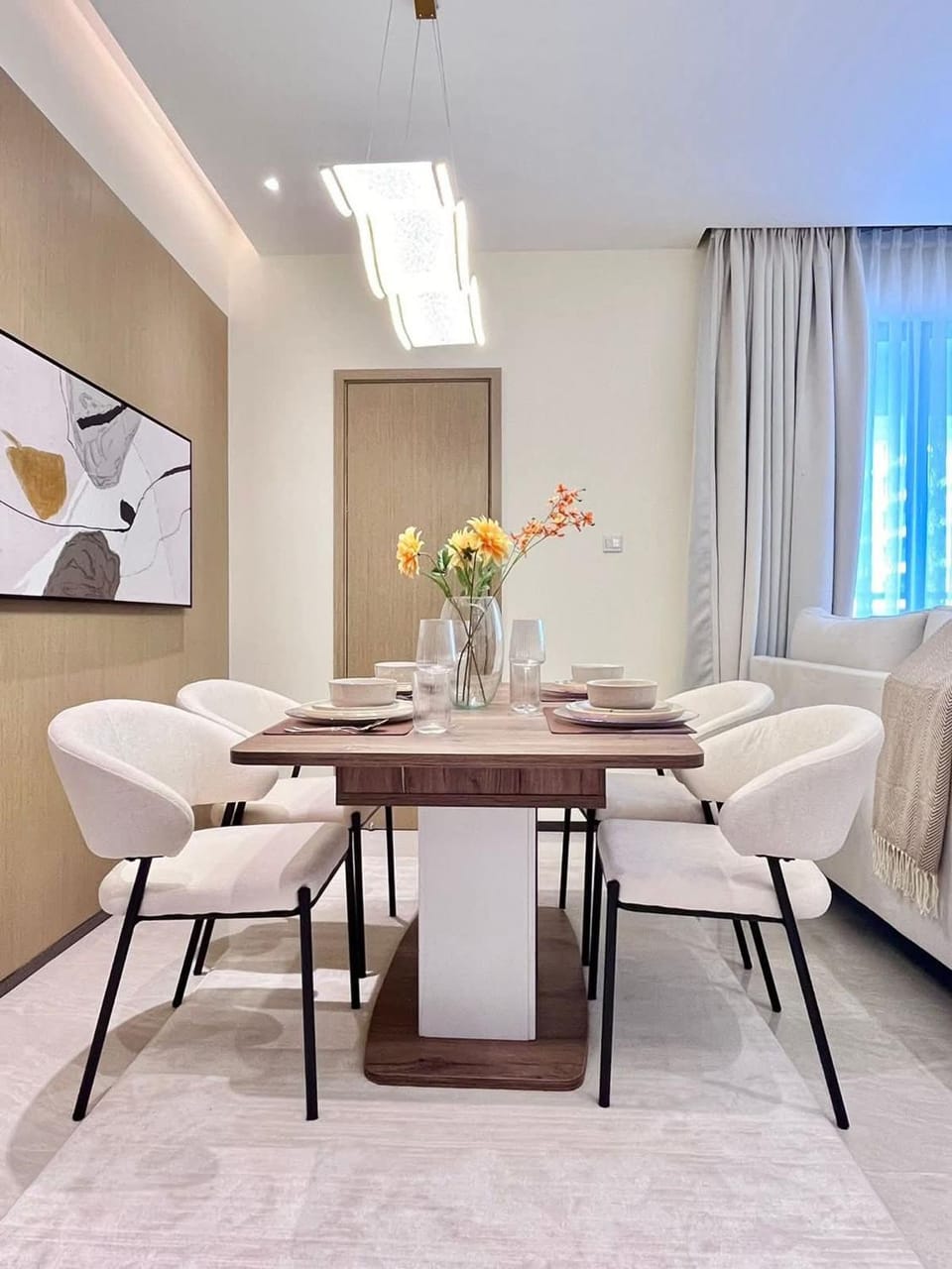 Decorative detail, Dining area