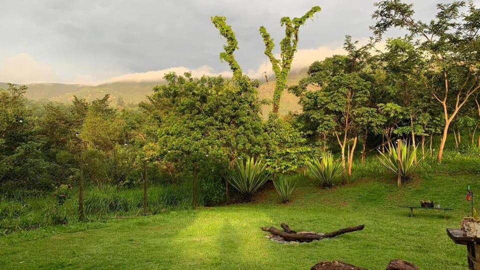 Casa de Lata - View of Serra da Moeda House in State of Minas Gerais, Brazil