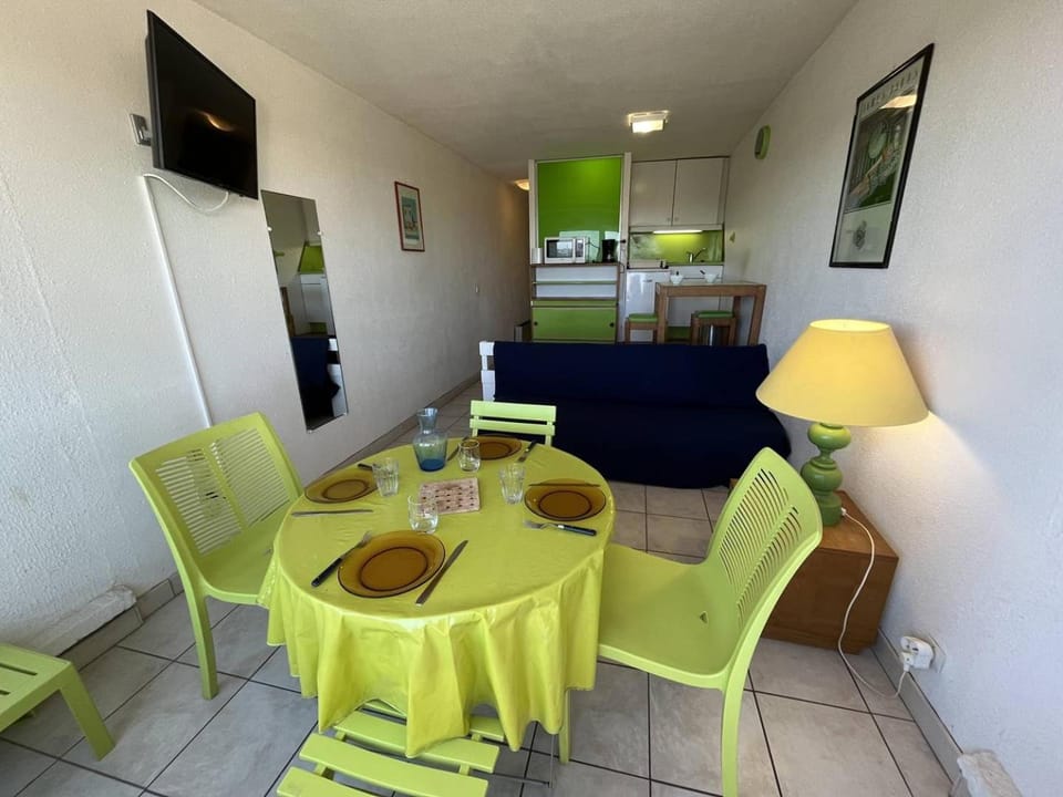 Studio cabine 2 couchages CAP D'AGDE NATURISME CN040-834 Cabin in Agde