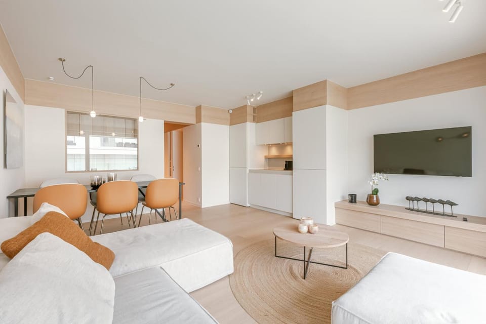 Stylish coastal apartment for 4 with sea view Apartment in Knokke-Heist