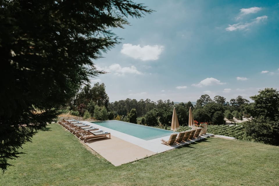 Natural landscape, Pool view, Swimming pool, sunbed