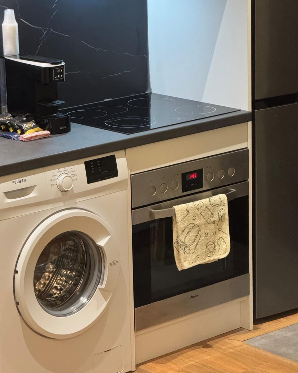 oven, washing machine