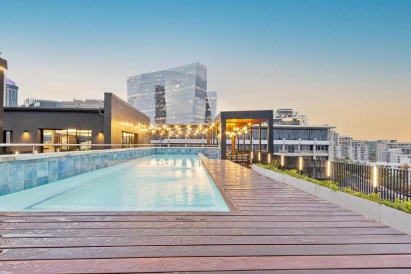 Pool view, Swimming pool, Swimming pool, sunbed