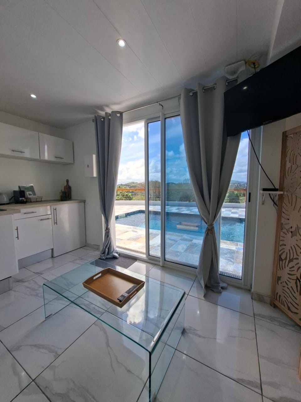 Studio Splash 2 personnes piscine chauffée Apartment in Martinique