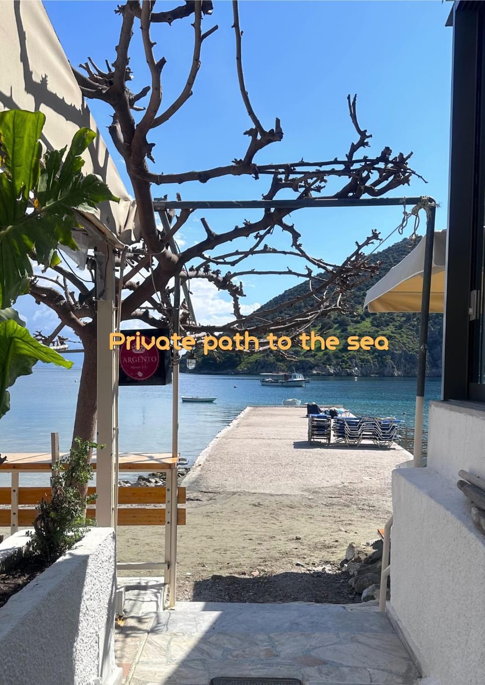A&K Seafront Apartment 10m to Beach-Private Access,Tolo Apartment in Argolis, Greece