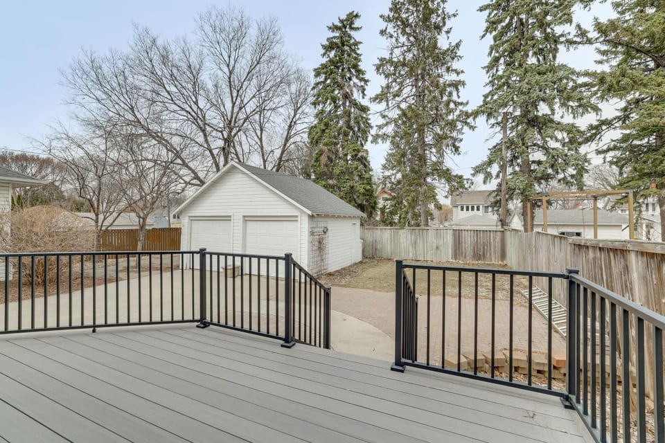Walk to Dtwn: Rochester Home, Private Deck + Yard! House in Rochester