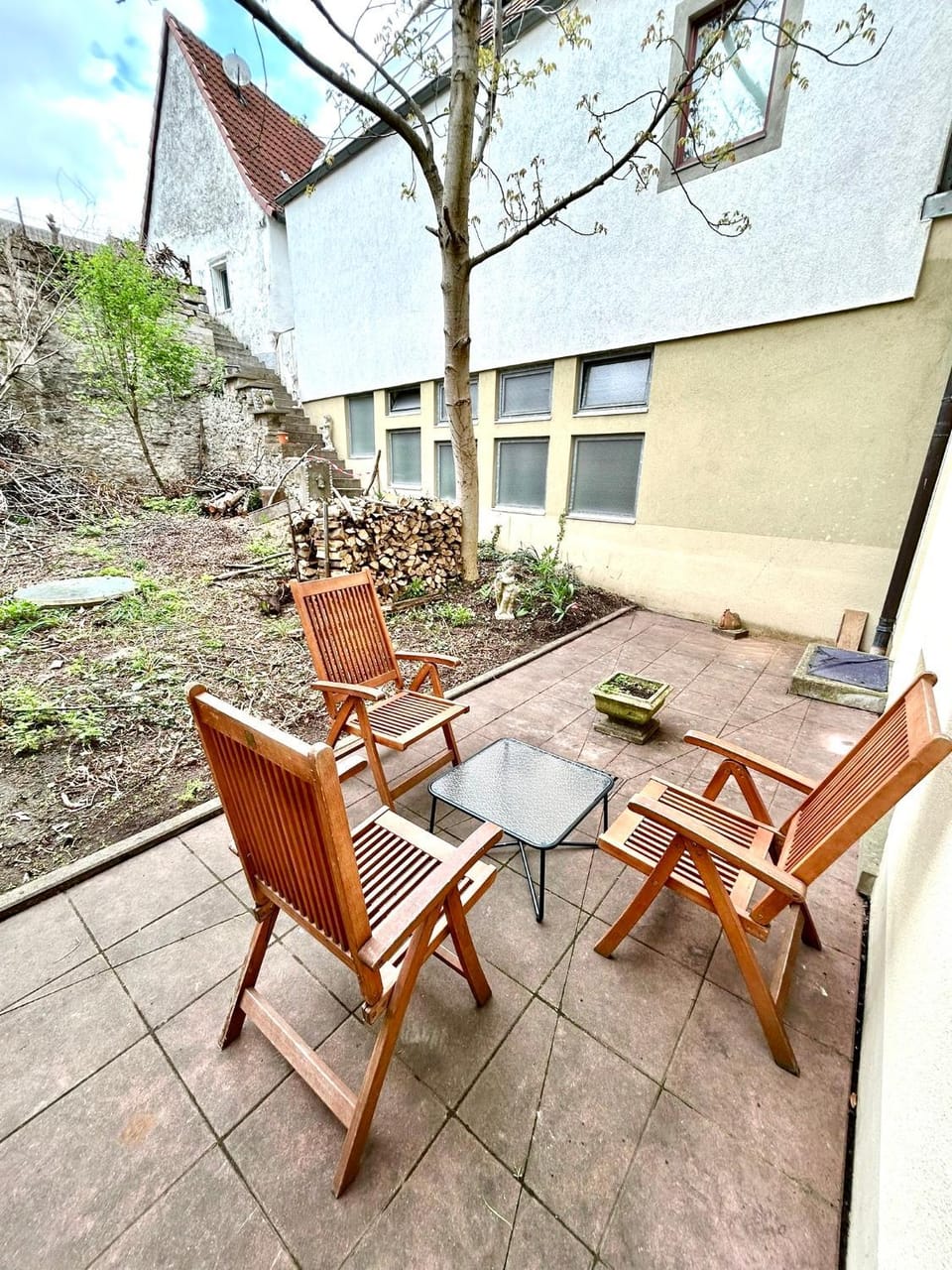 Garden, Balcony/Terrace, Seating area, Garden view