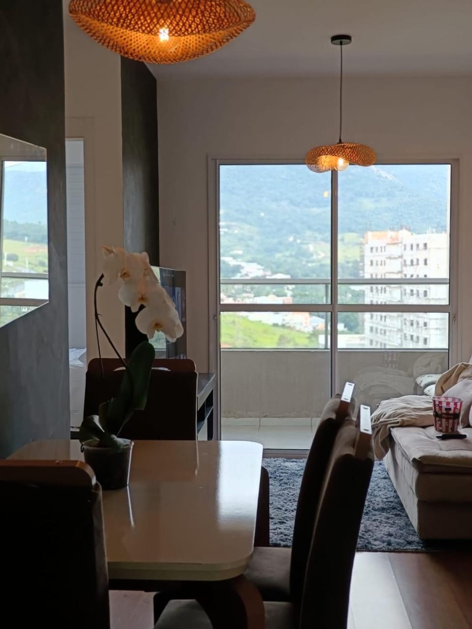 Balcony/Terrace, Seating area, Dining area, Mountain view
