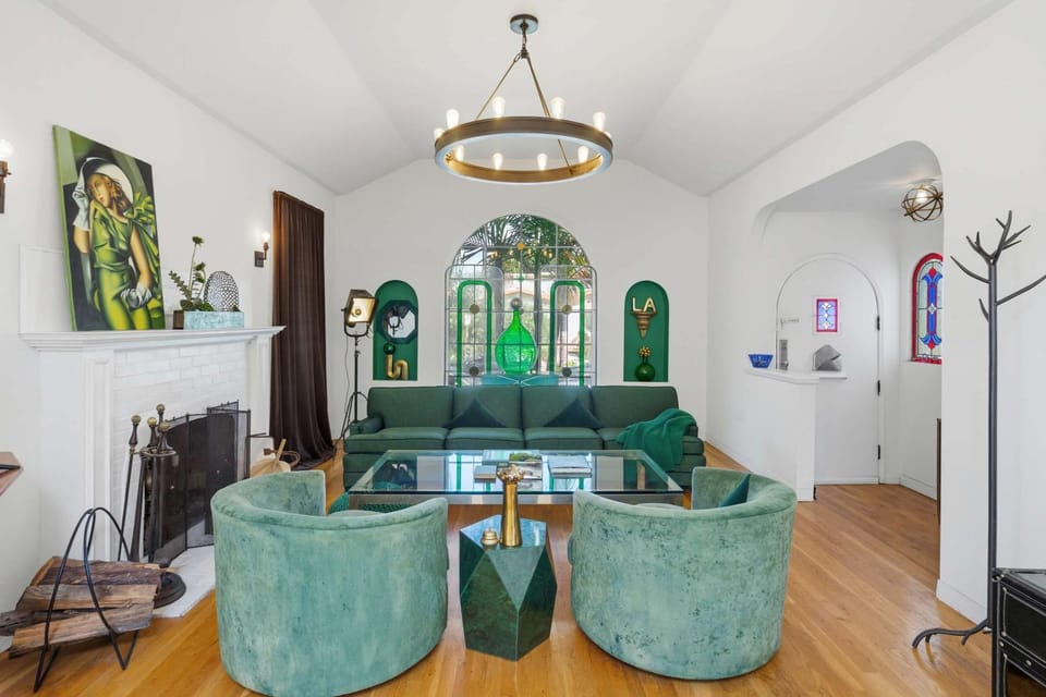 West LA Bungalow with Lush Garden by Colby and Conrad House in Culver City
