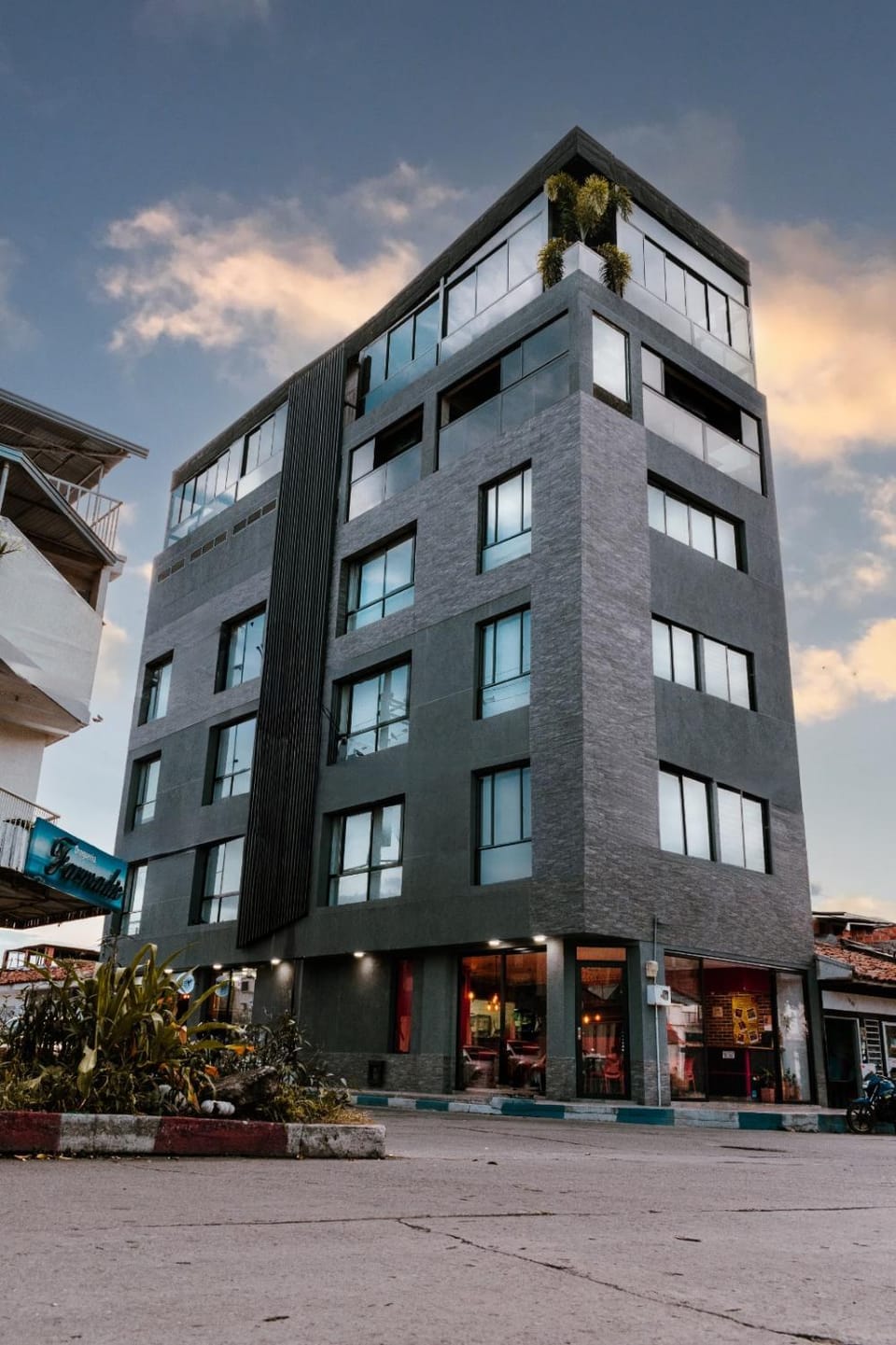 Property building, Facade/entrance, Day, Lounge or bar, Location