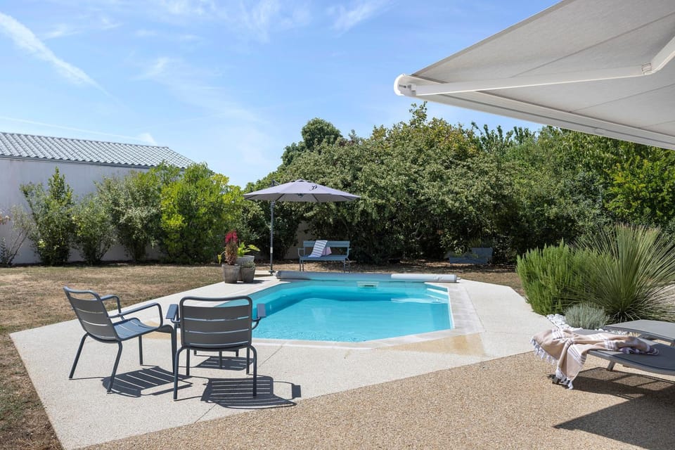 Property building, Living room, Swimming pool