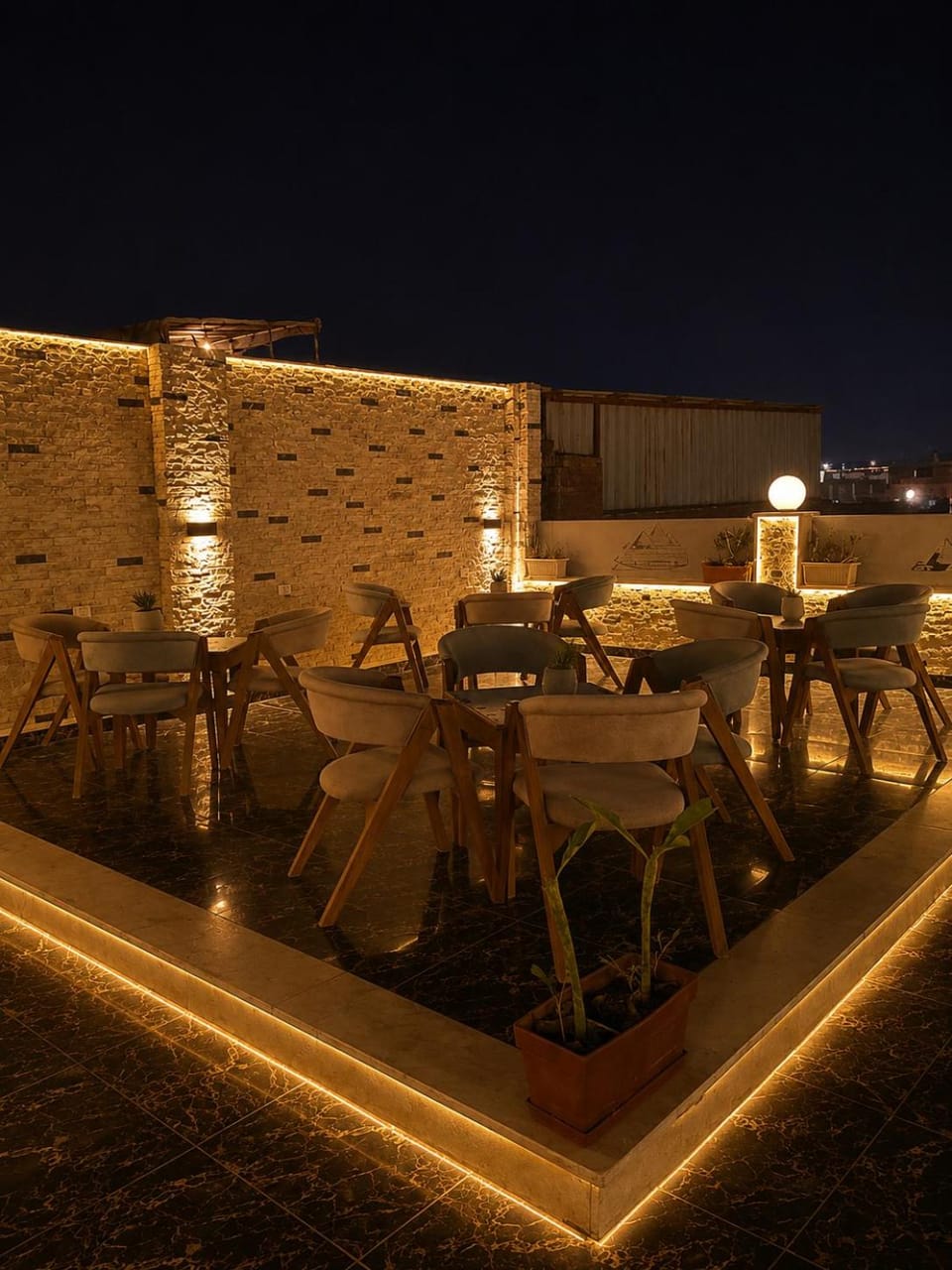 Patio, Night, View (from property/room), Balcony/Terrace