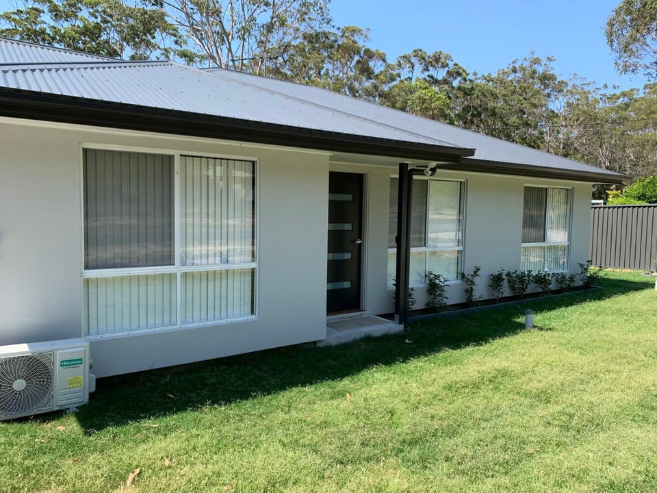 Property building, Garden view