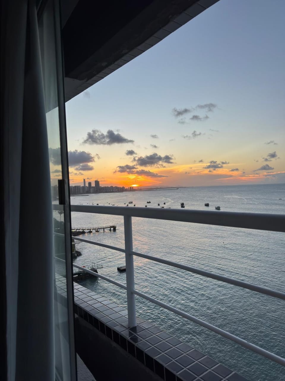 Sea view, Sunset