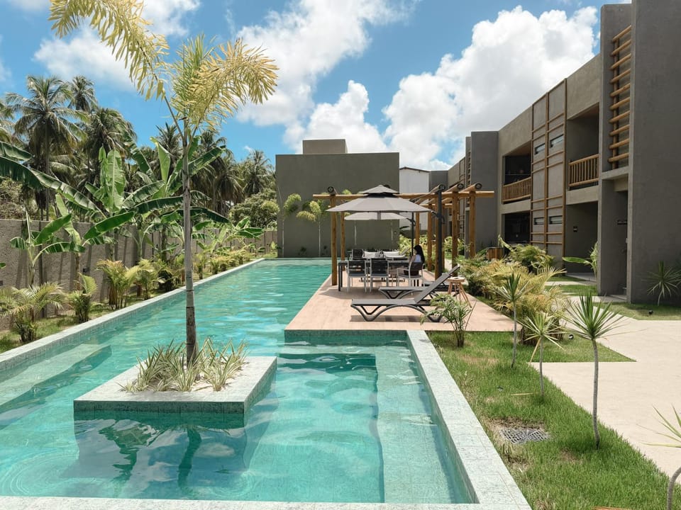 High Standard Apartment Elegance and Tranquility Patacho Beach AZUK F03 Apartment in State of Alagoas, Brazil
