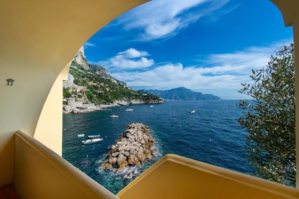 Appartamento panoramico sul mare 270 gradini al Paradiso Apartment in Conca dei Marini