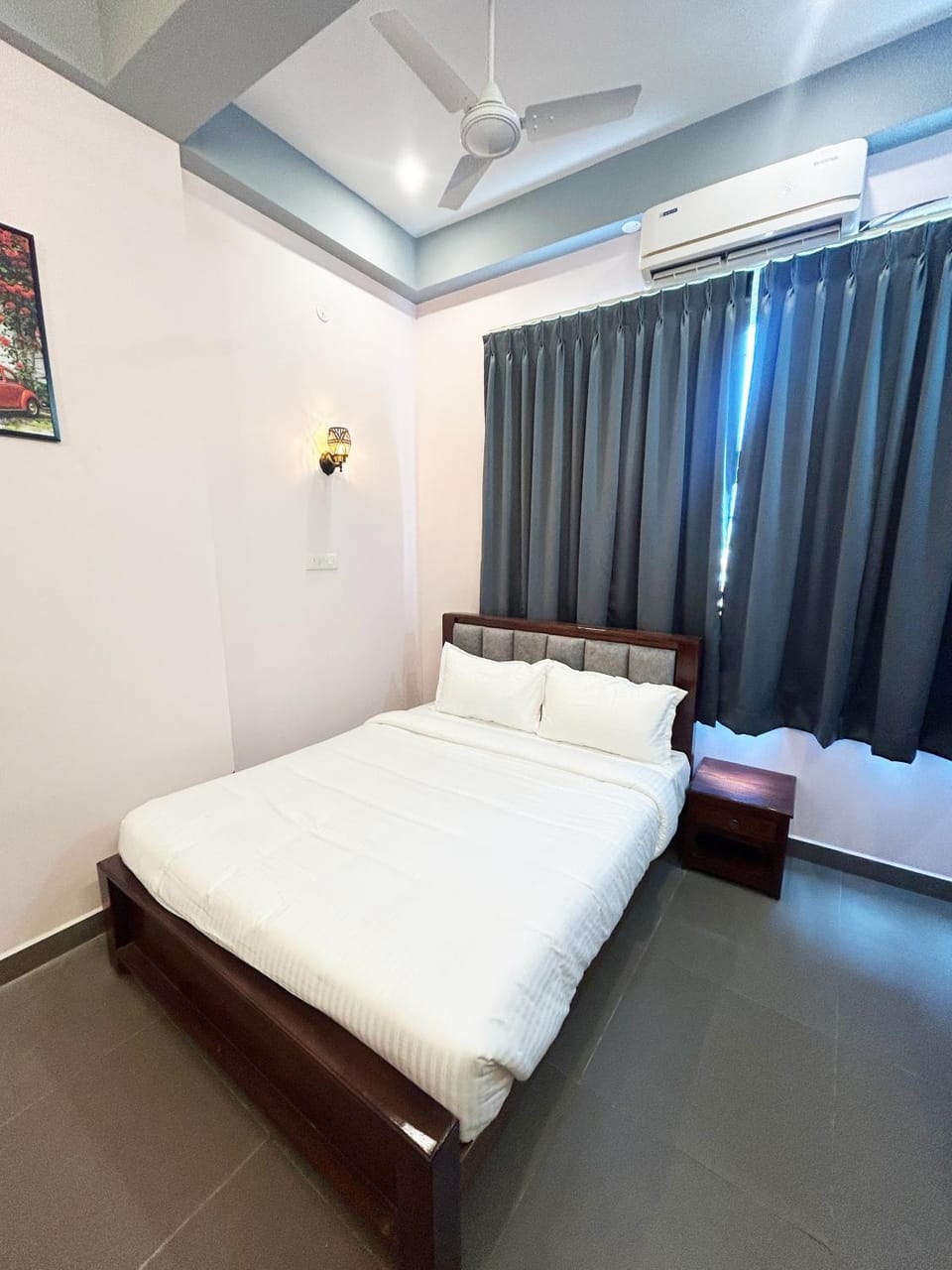 Bedroom, air conditioner