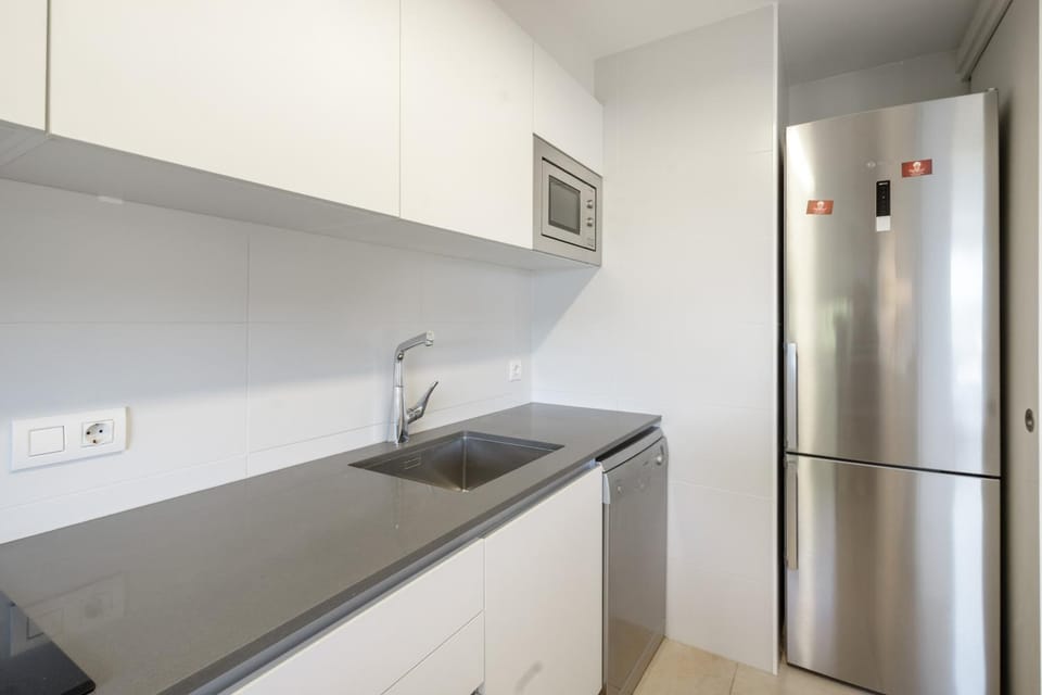 Kitchen or kitchenette, Living room