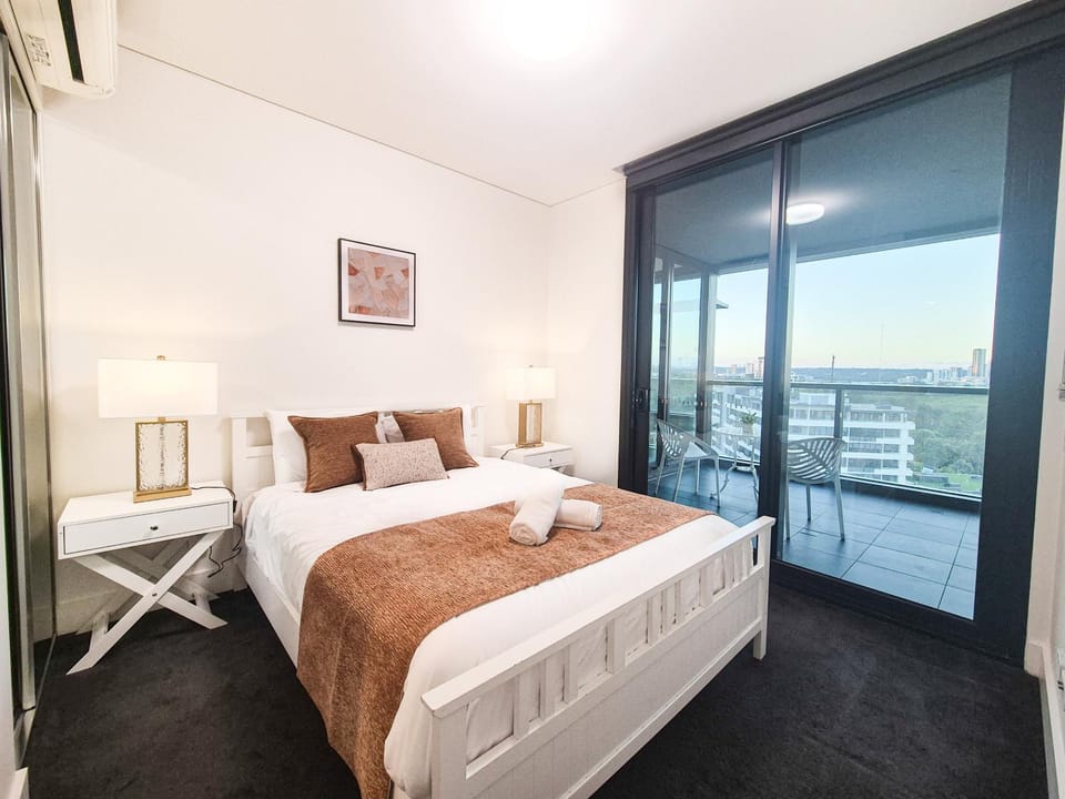 Bedroom, air conditioner
