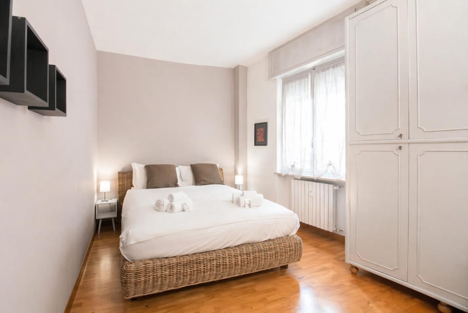 Bed, Photo of the whole room, Bedroom, towels, wardrobe