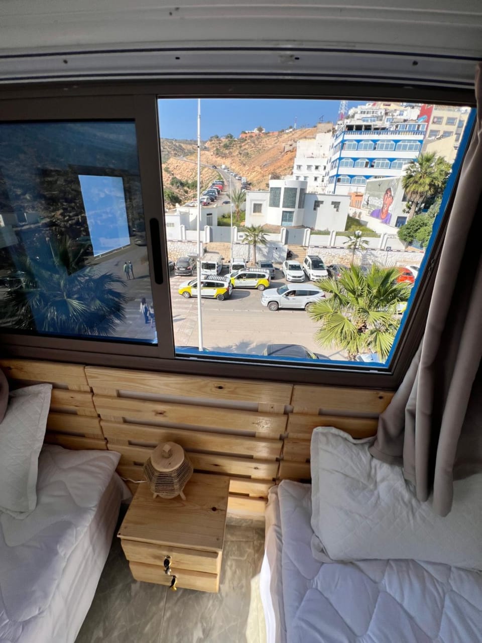 Living room, City view